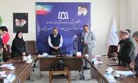 تقدیر از مهندس طاهری مدیر منابع فیزیکی ومهندس طباطبائی مدیرمالی دانشگاه