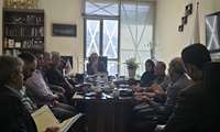 نشست سرپرست معاونت توسعه مدیریت و منابع دانشگاه با مدیران بیمارستان‌های شهر همدان