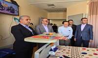 بازدید سرپرست معاونت توسعه دانشگاه علوم پزشکی همدان از بخش هماتولوژی بیمارستان اکباتان