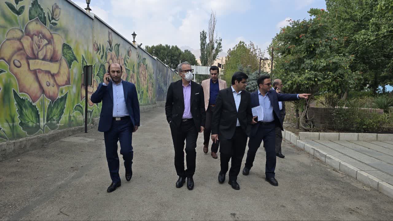 بازدید مدیرکل امور رفاهی و پشتیبانی وزارت بهداشت از اماکن رفاهی دانشگاه علوم پزشکی همدان
