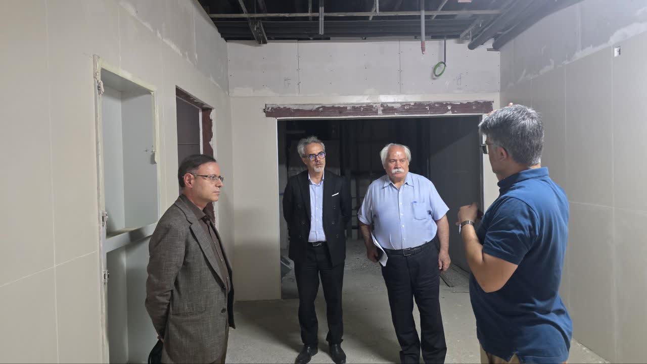 بازدید سرپرست معاونت توسعه دانشگاه علوم پزشکی همدان از روند ساخت بیمارستان تخصصی سرطان